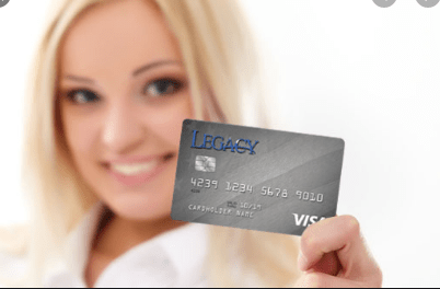 Legacy Credit Card - check your payments and make purchases.